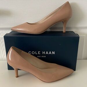 New Cole Hanna Vesta Pump 65mm Kitten Heels Sz 7.5
